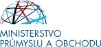 Logo ministerstvo průmyslu a obchodu (MPO)