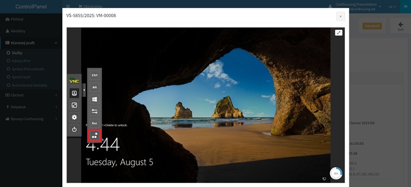 Click on the last option Click on the last option